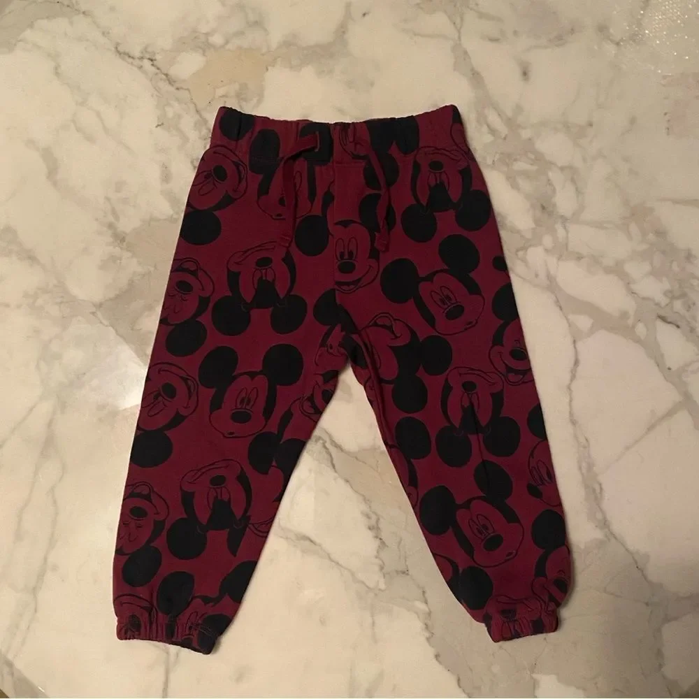 Disney Mickey Mouse Sweatpants‎ Baby Size 18/24 Months